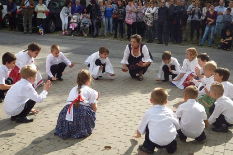 Szüreti felvonulás Kaposszekcsőn