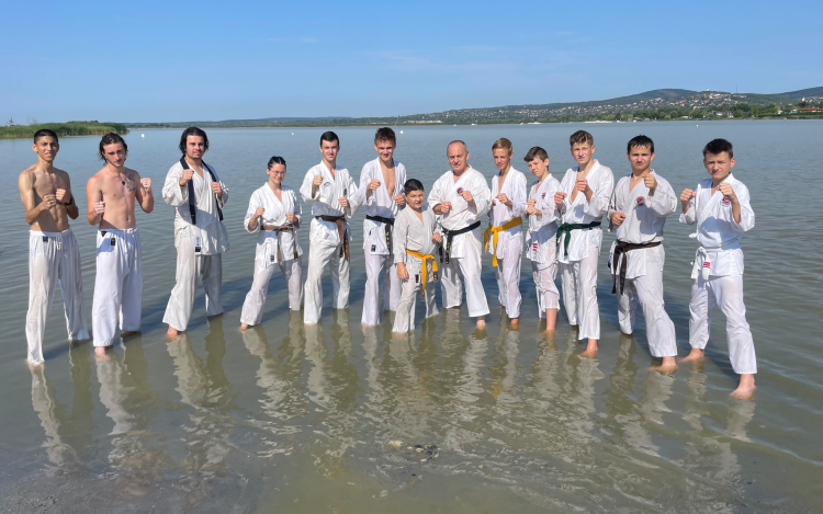 Shotokan Karate Liga központi edzőtábor Velencén